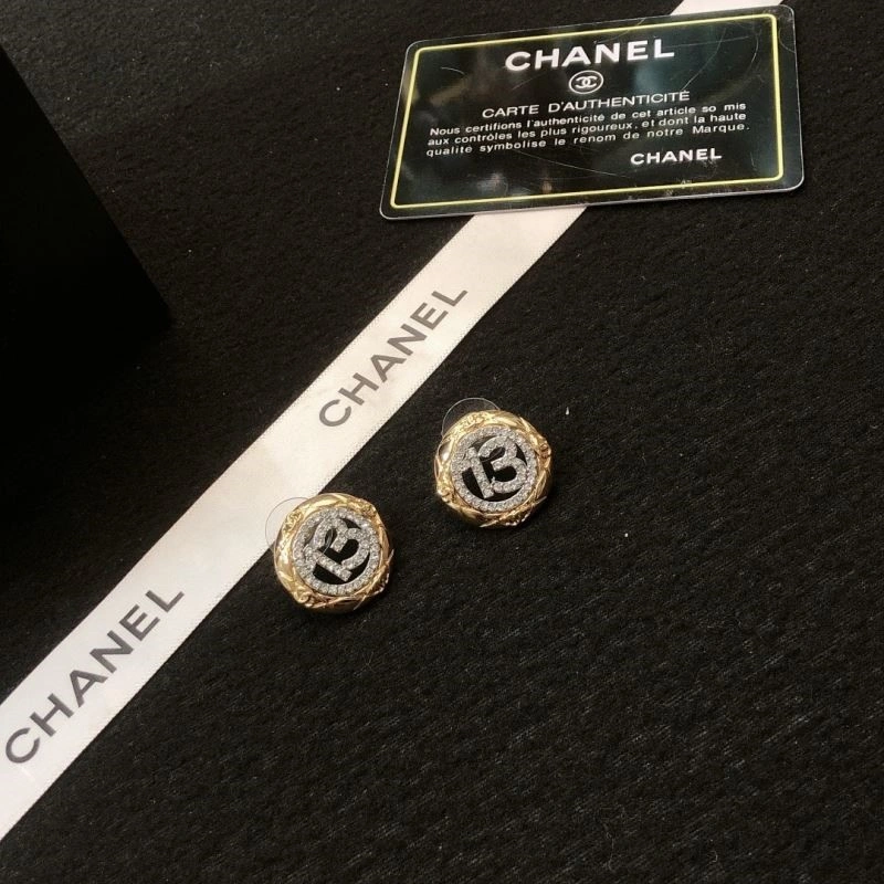 Compact Chanel Earrings 221423