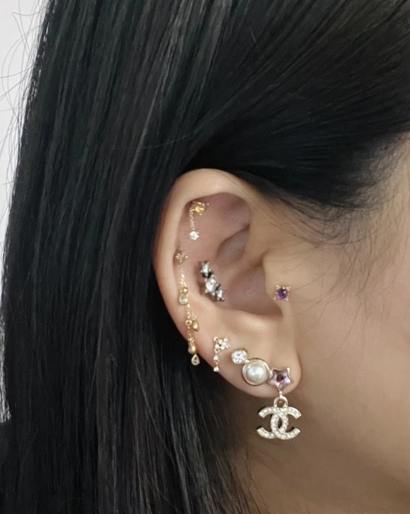 WellDesigned Chanel Earrings 221296