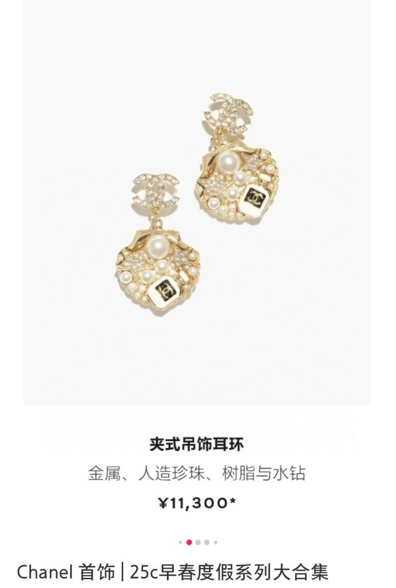 Premium Chanel Earrings 221258