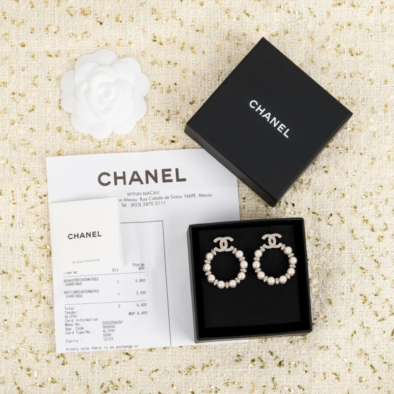 Chanel Earrings GoodFit 221214