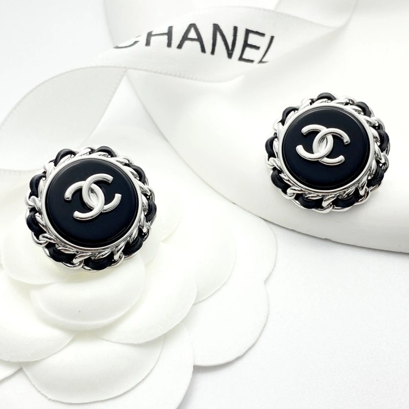 Compact Chanel Earrings 220102