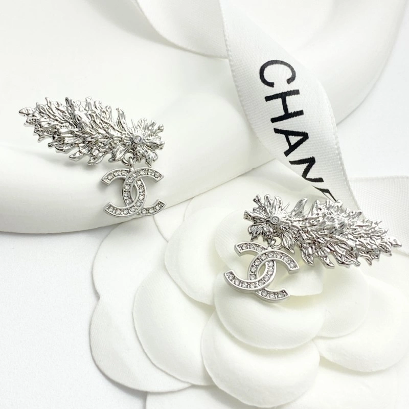 SmoothTexture Chanel Earrings 219952