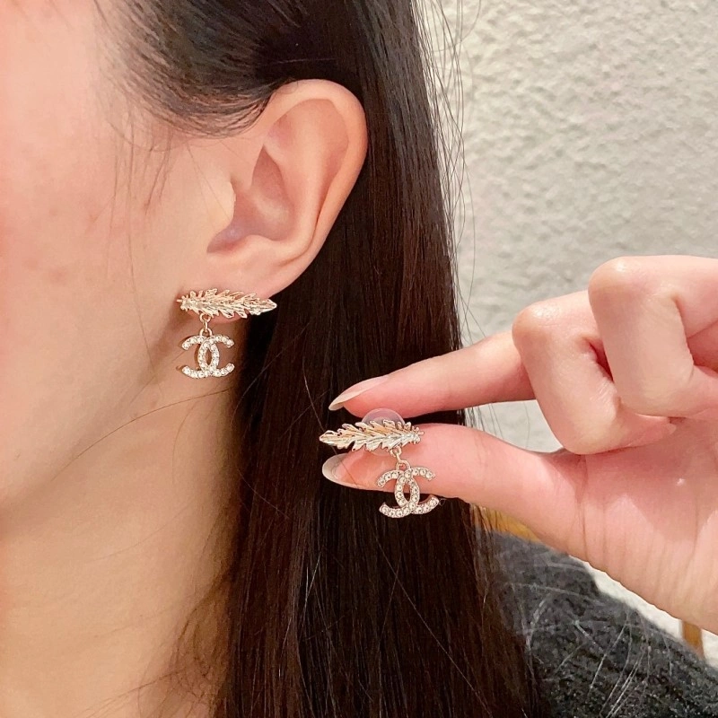 Stylish Chanel Earrings 219846