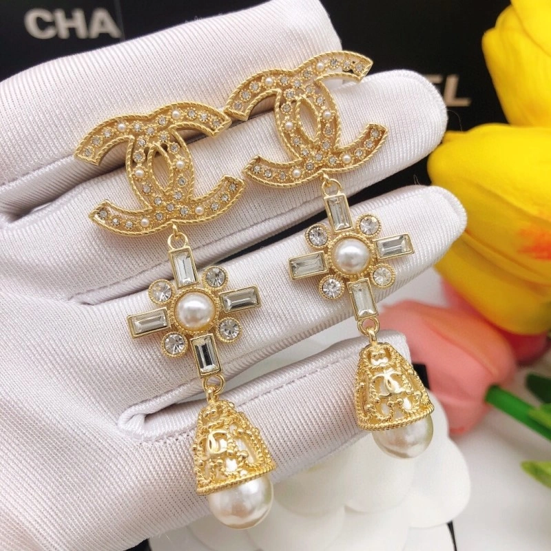 Bold Chanel Earrings 219767