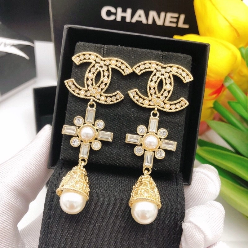 Bold Chanel Earrings 219767