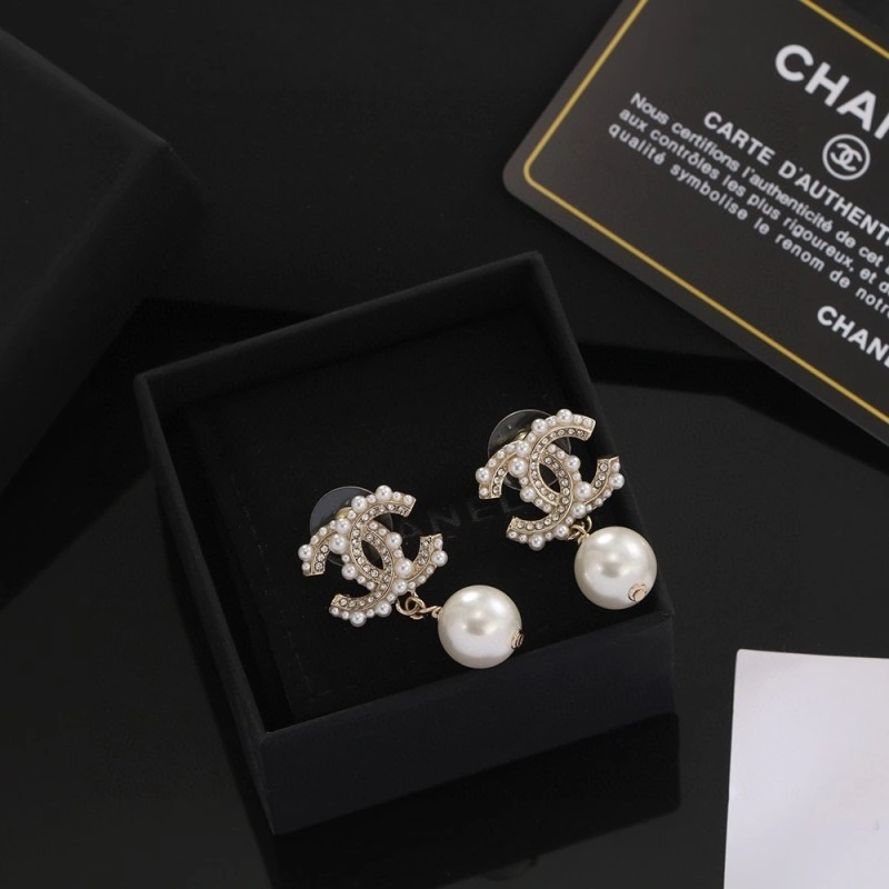 WaterResistant Chanel Earrings 219686