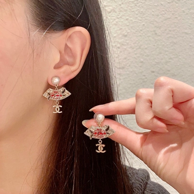 Casual Chanel Earrings 219649