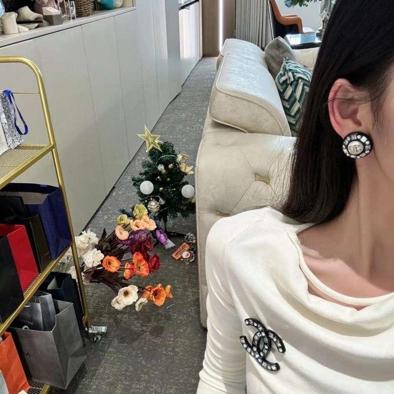 Chanel Earrings Trendy 219469