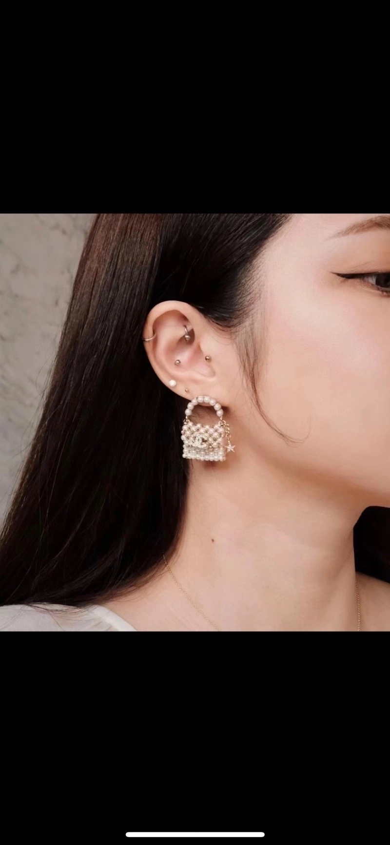 Chanel Earrings Packable 219418