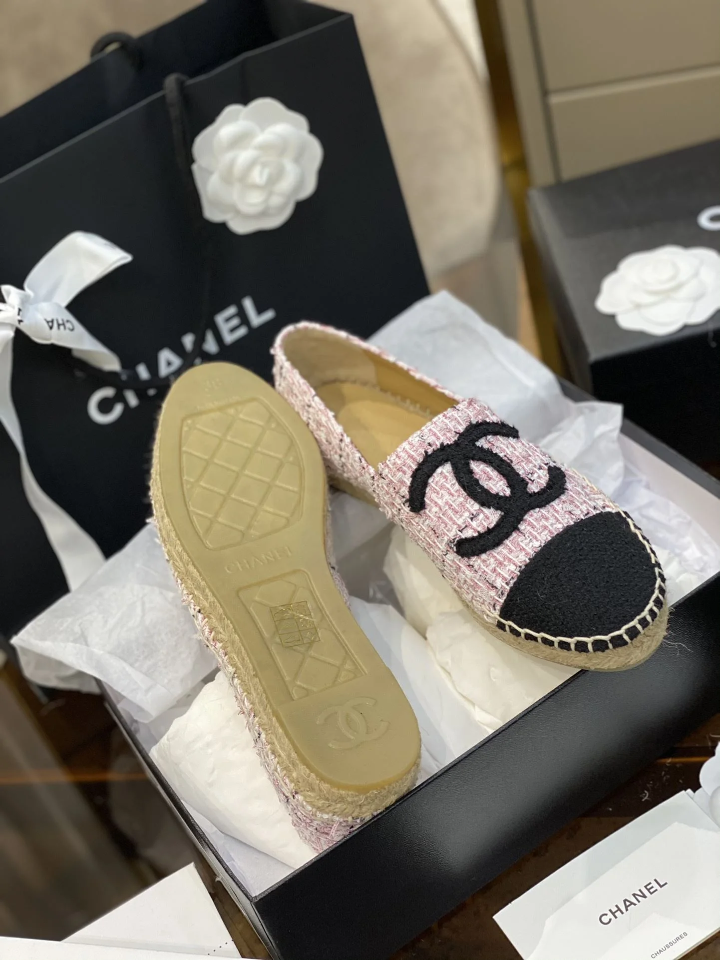 Chanel Fishermans Shoes Attractive 18512