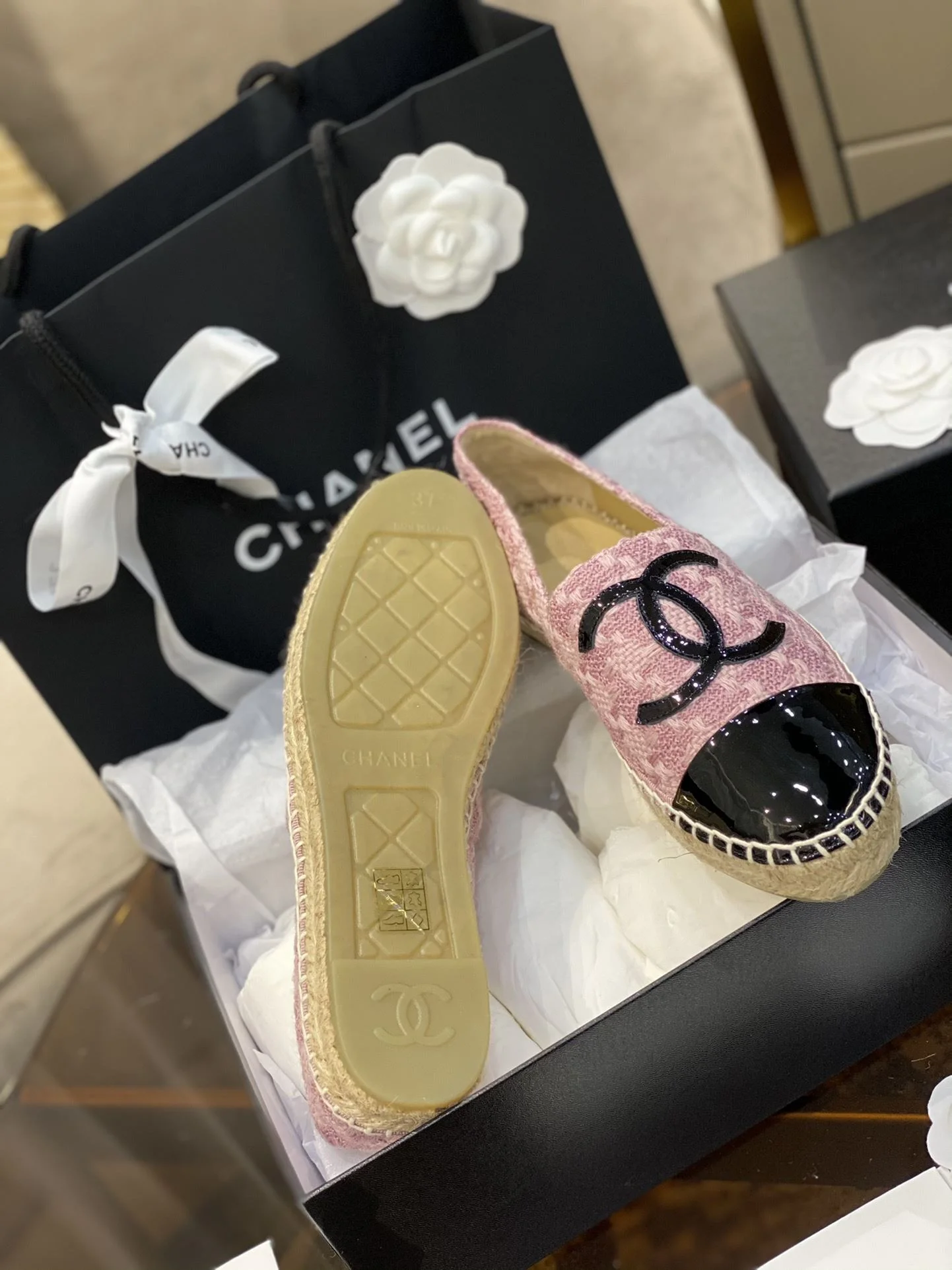 Chanel Fishermans Shoes Durable 18499