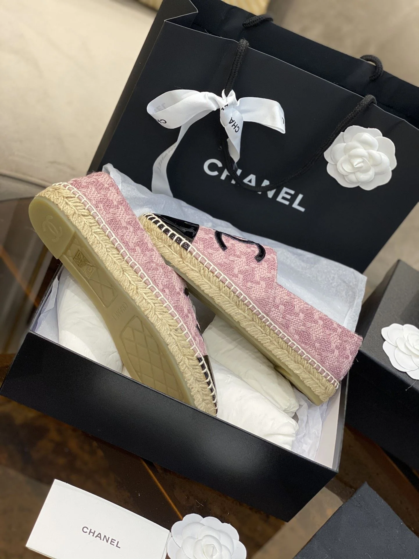 Chanel Fishermans Shoes Durable 18499