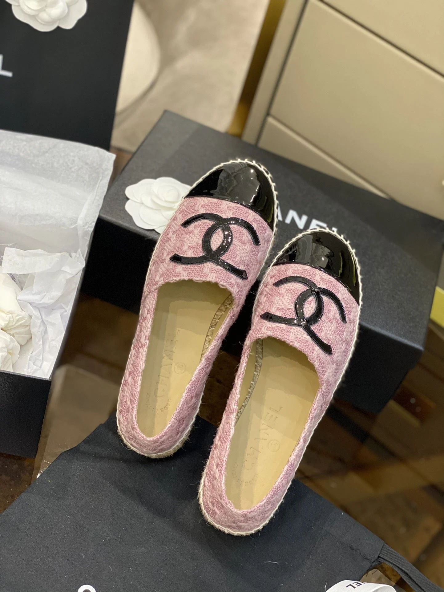 Chanel Fishermans Shoes Durable 18499