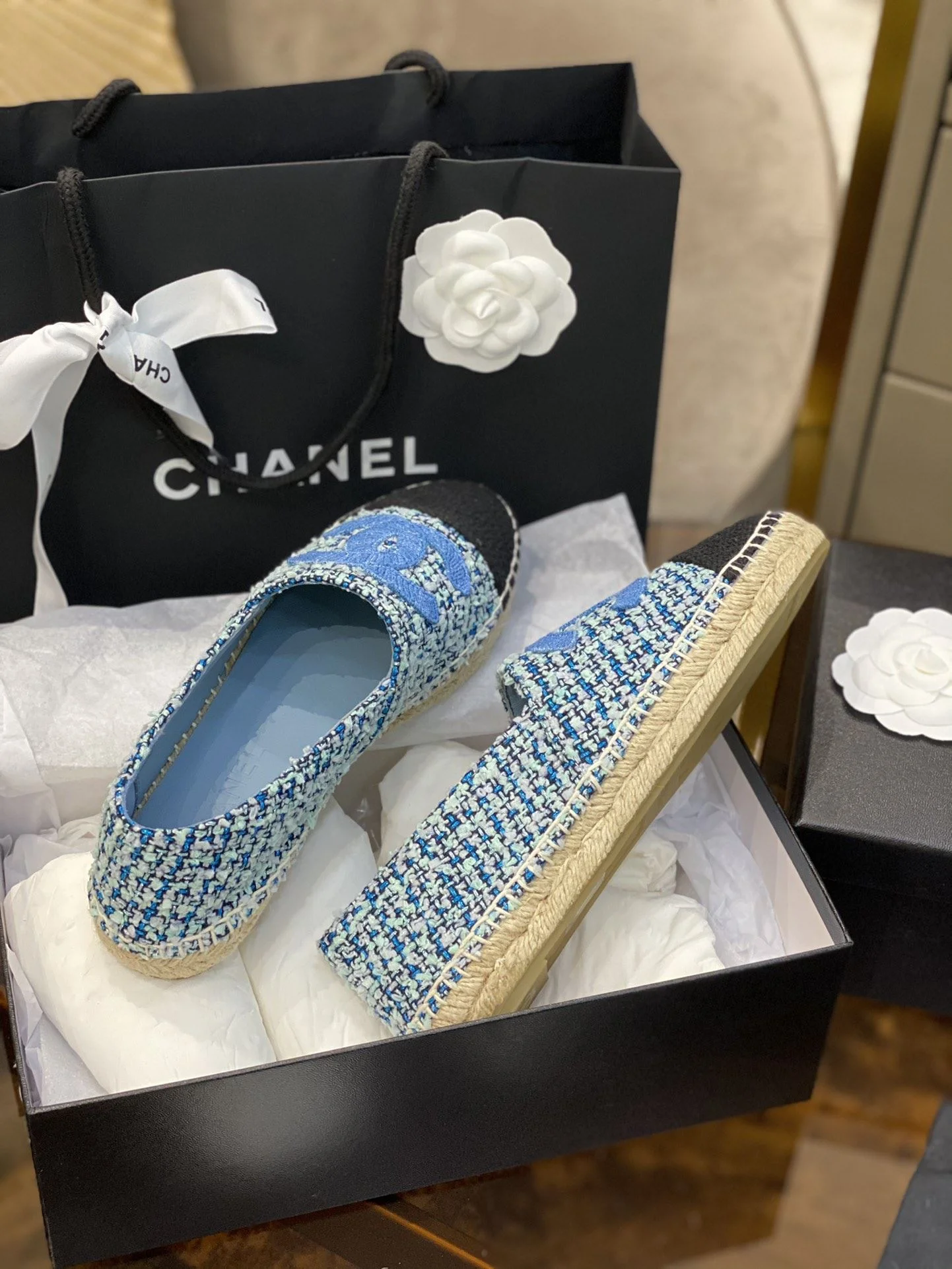 Chanel Fishermans Shoes Stylish 18496