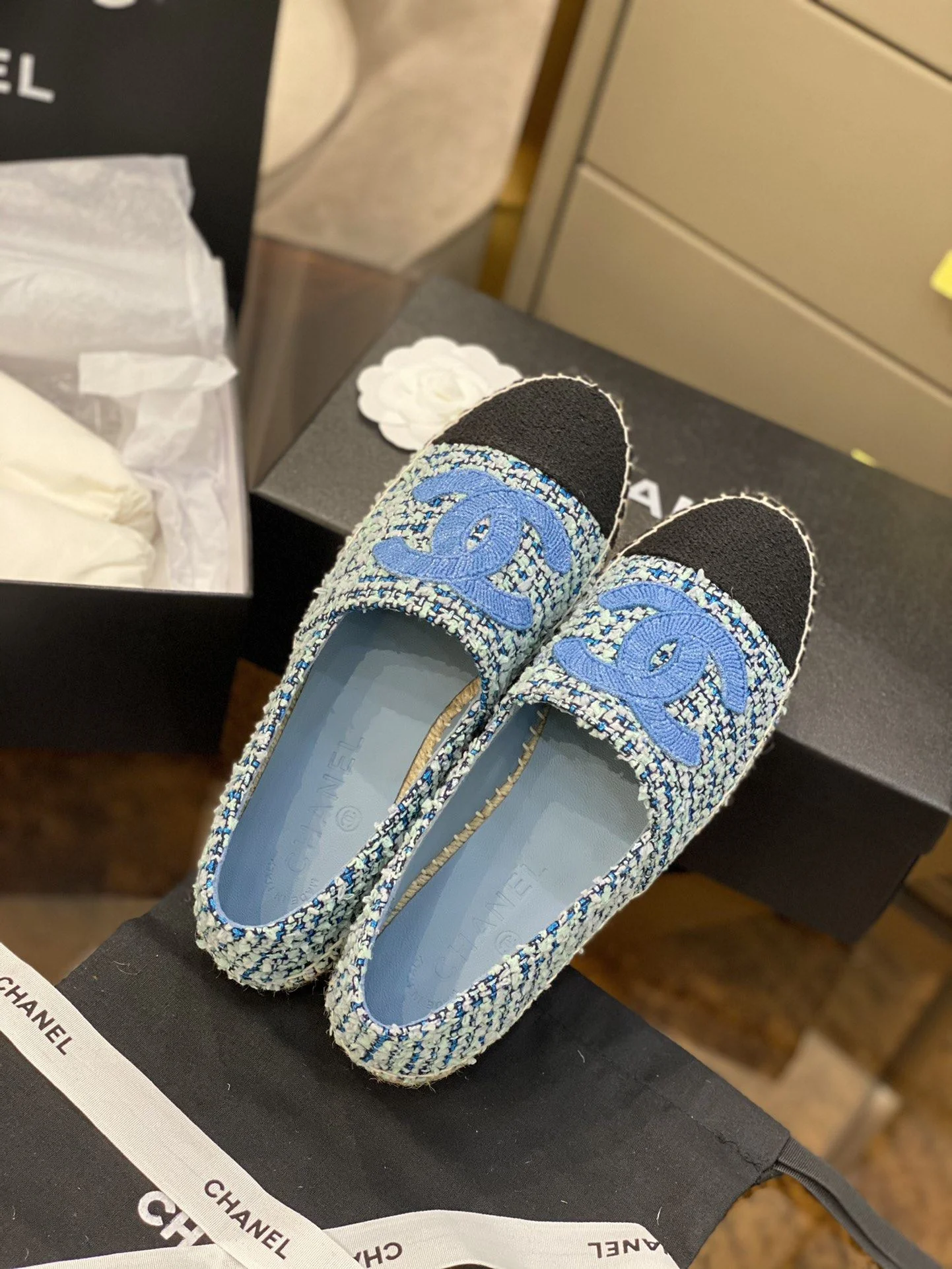 Chanel Fishermans Shoes Stylish 18496