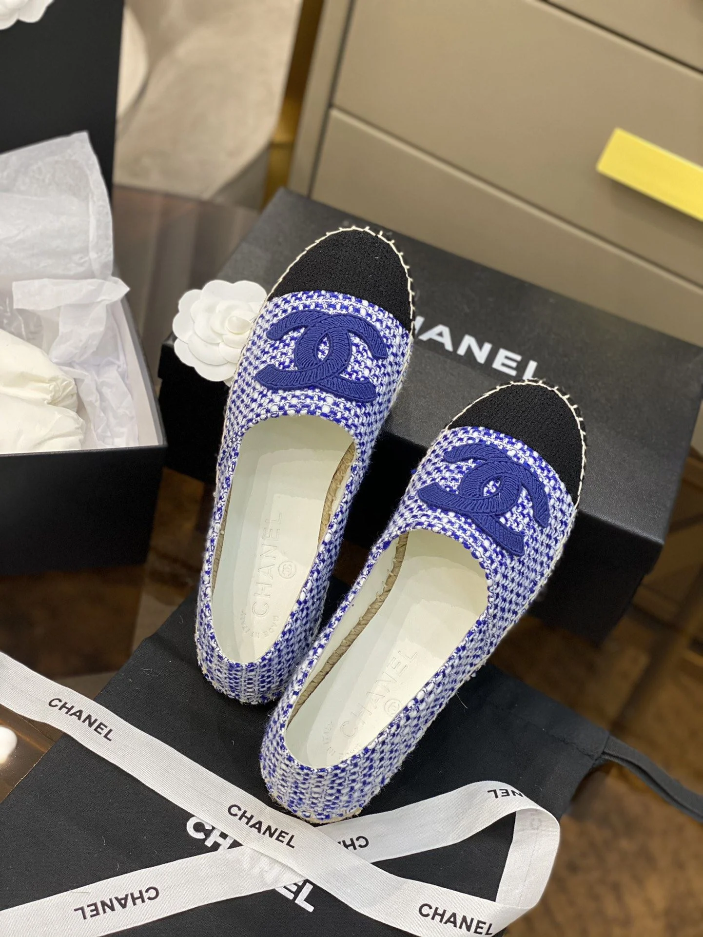 Chanel Fishermans Shoes Minimalist 18556