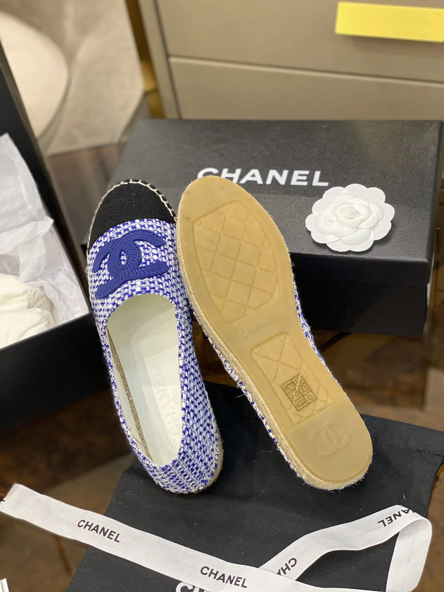 Chanel Fishermans Shoes Minimalist 18556
