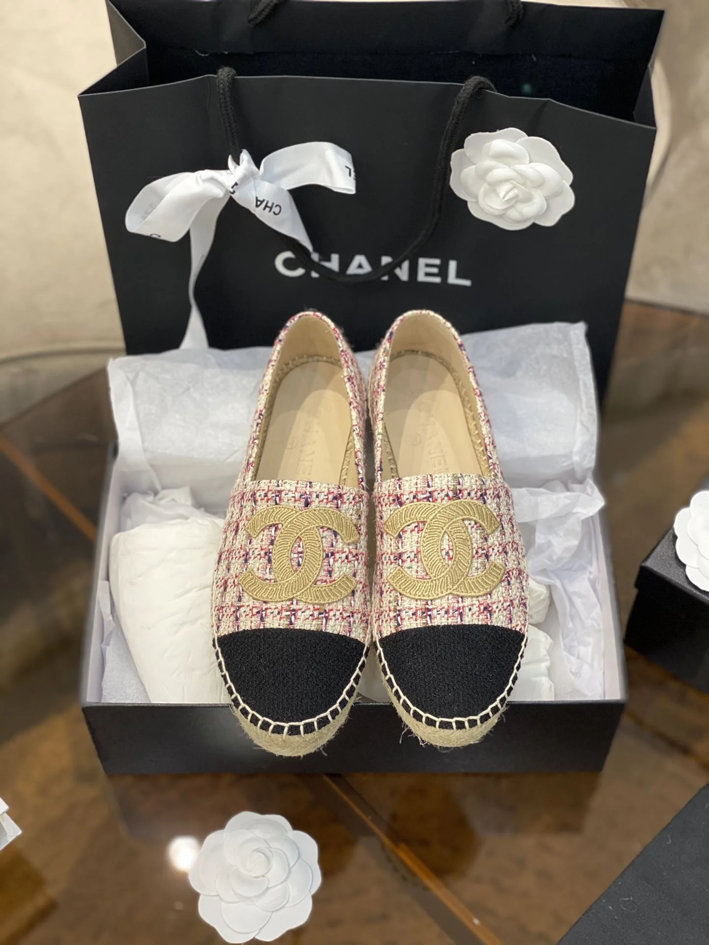 Chanel Fishermans Shoes Neat 18500