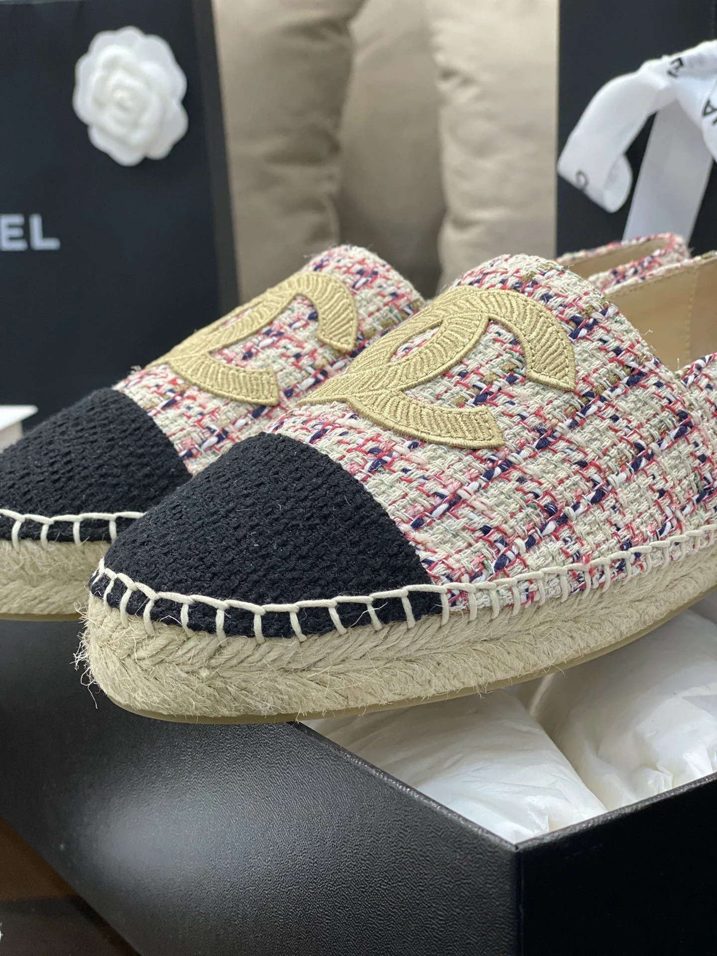Chanel Fishermans Shoes Neat 18500