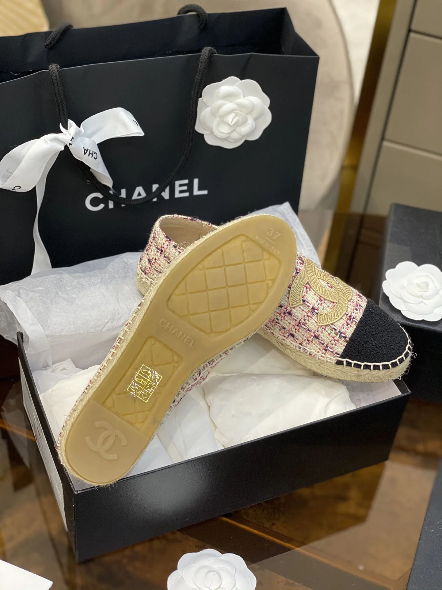 Chanel Fishermans Shoes Neat 18500