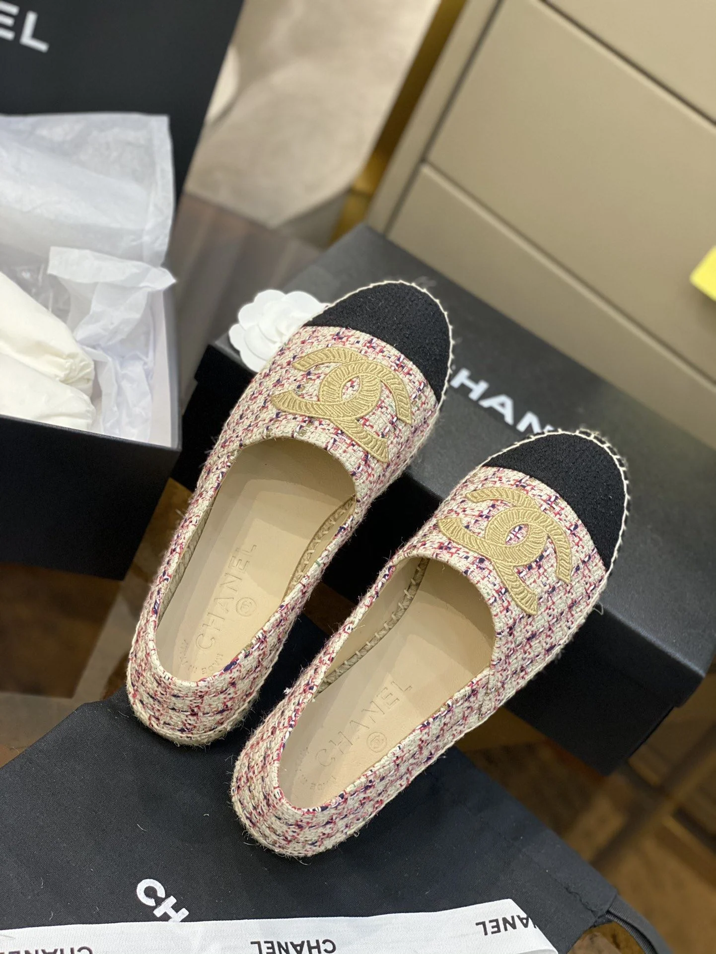 Chanel Fishermans Shoes Neat 18500