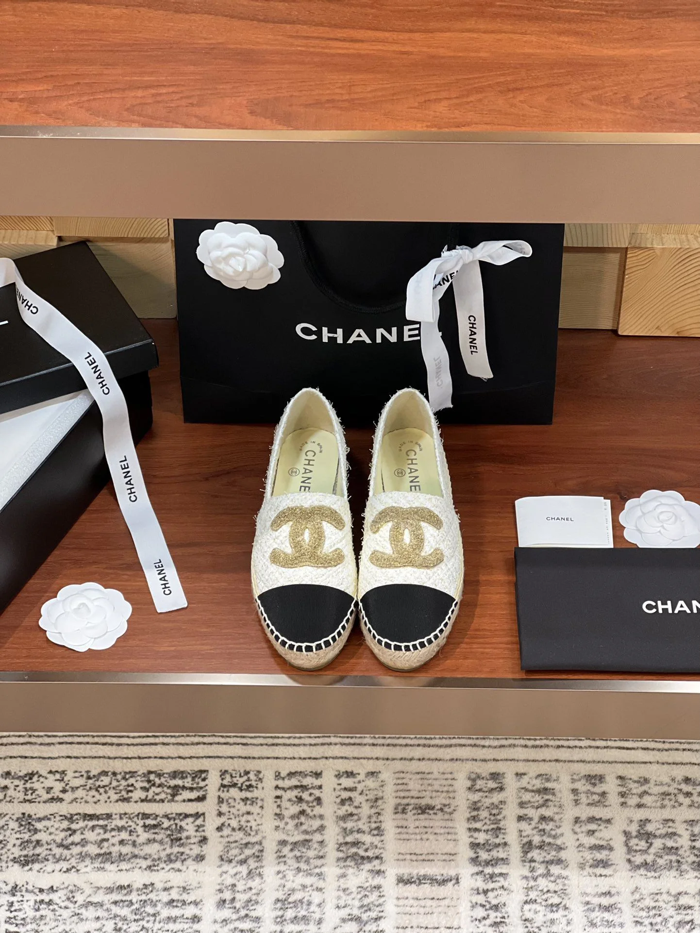 Chanel Fishermans Shoes Elegant 18523