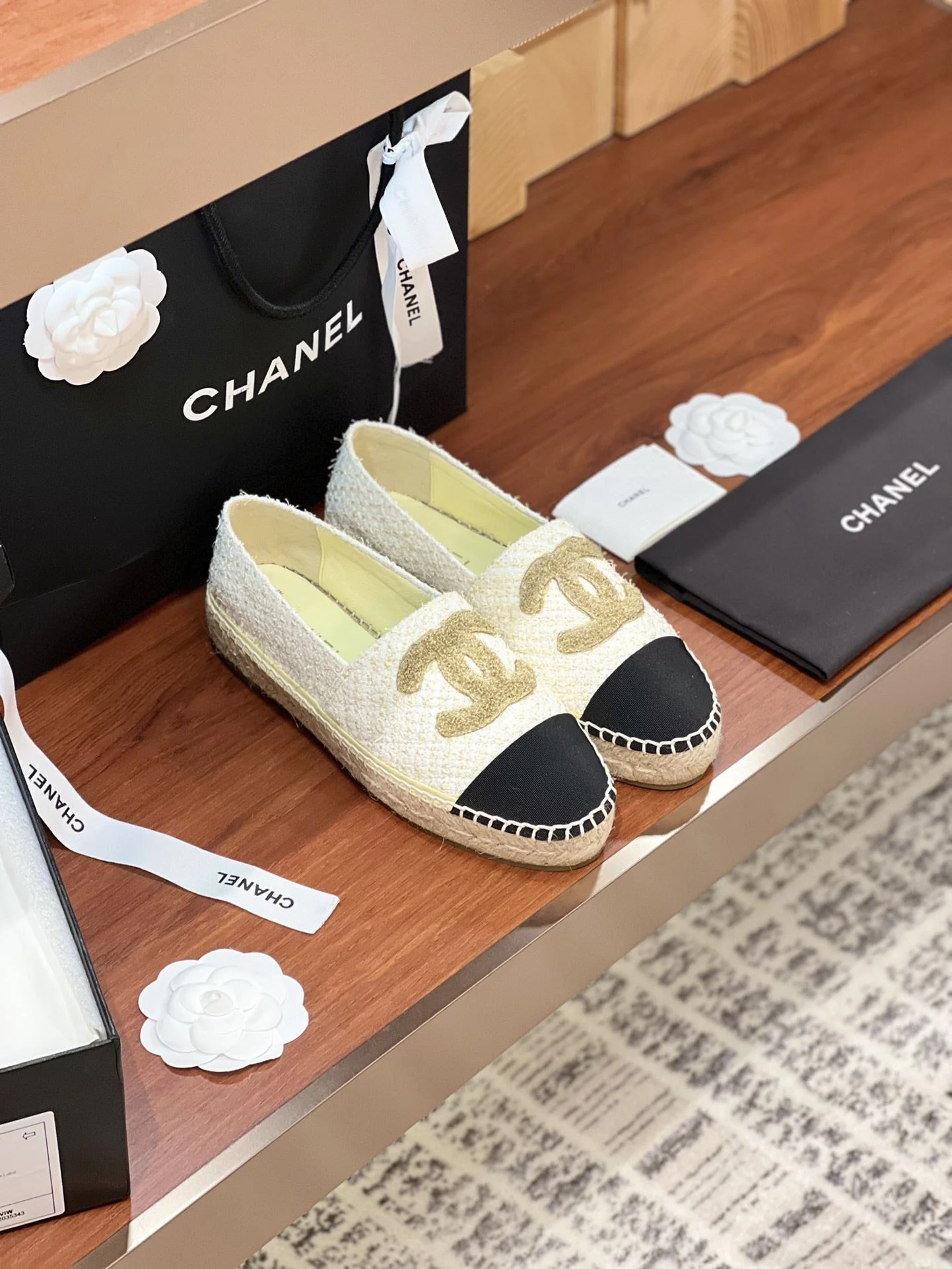 Chanel Fishermans Shoes Elegant 18523