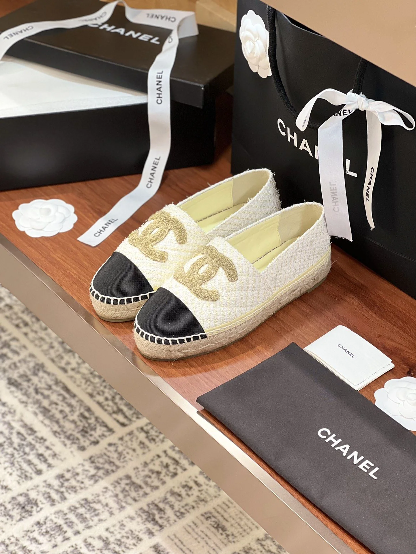 Chanel Fishermans Shoes Elegant 18523