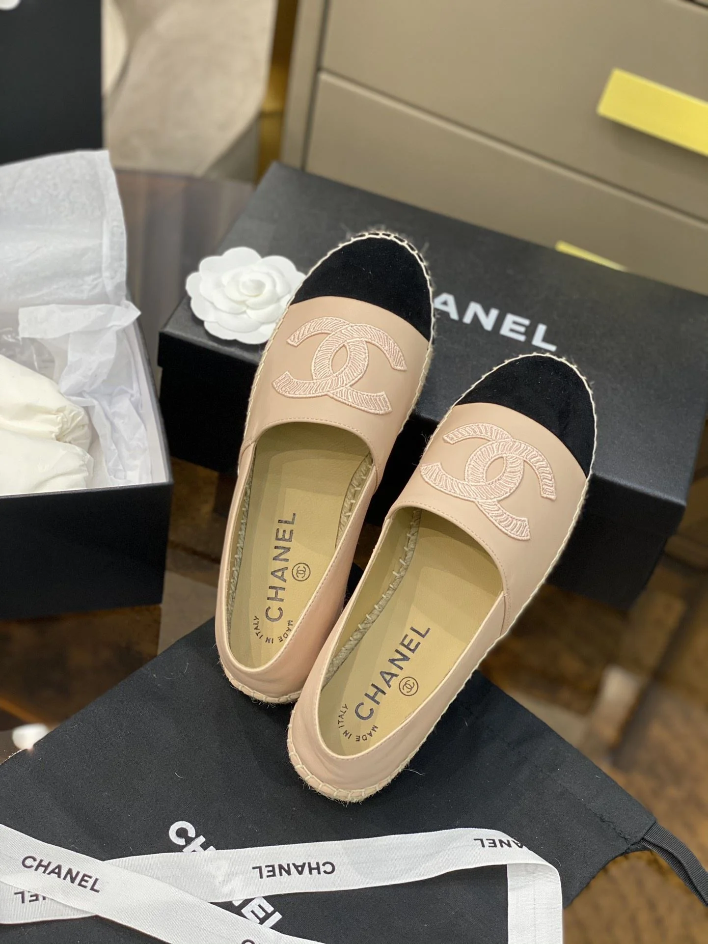 MultiPurpose Chanel Fishermans Shoes 18490