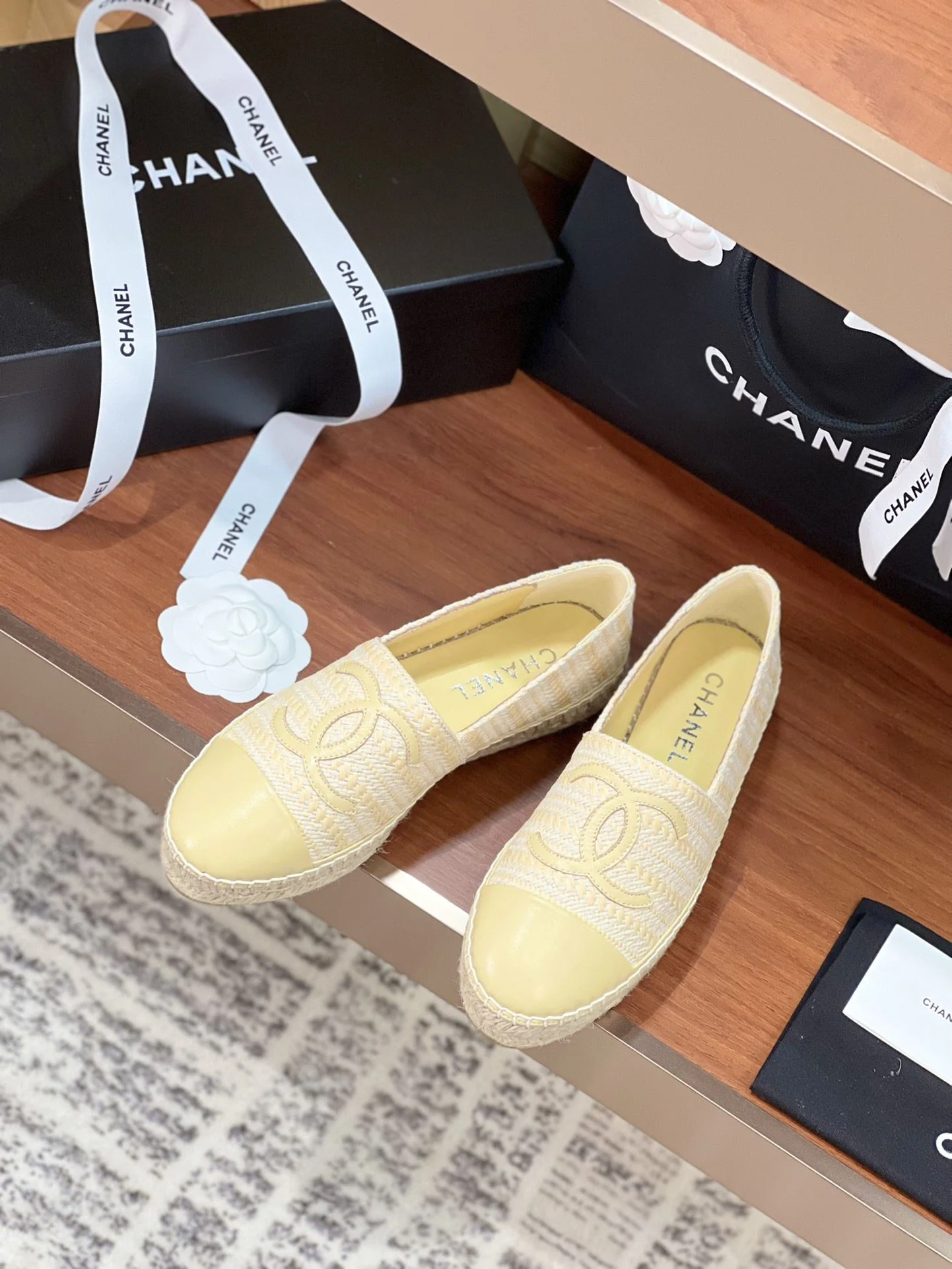 Chanel Fishermans Shoes Timeless 18495