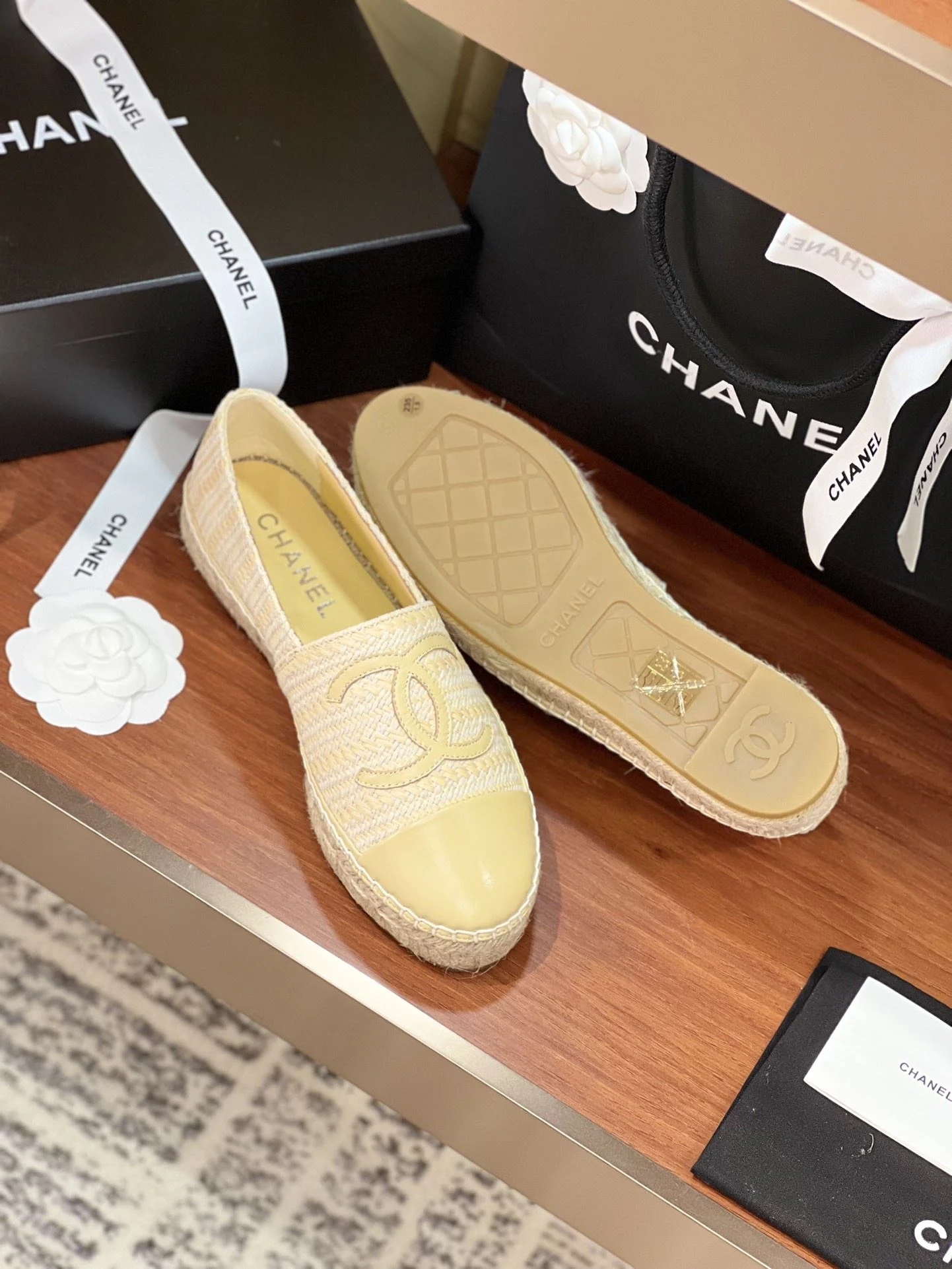 Chanel Fishermans Shoes Timeless 18495