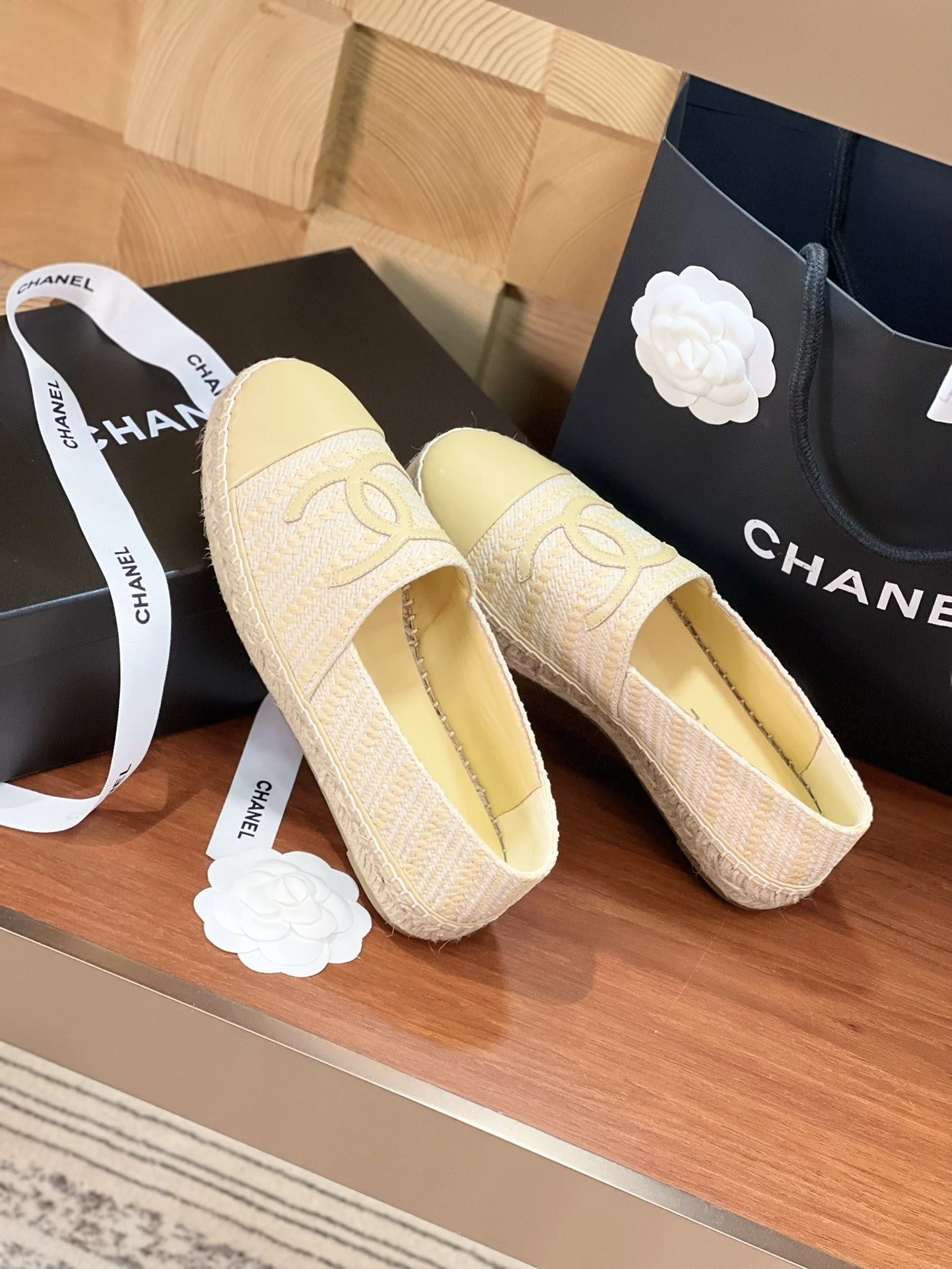 Chanel Fishermans Shoes Timeless 18495