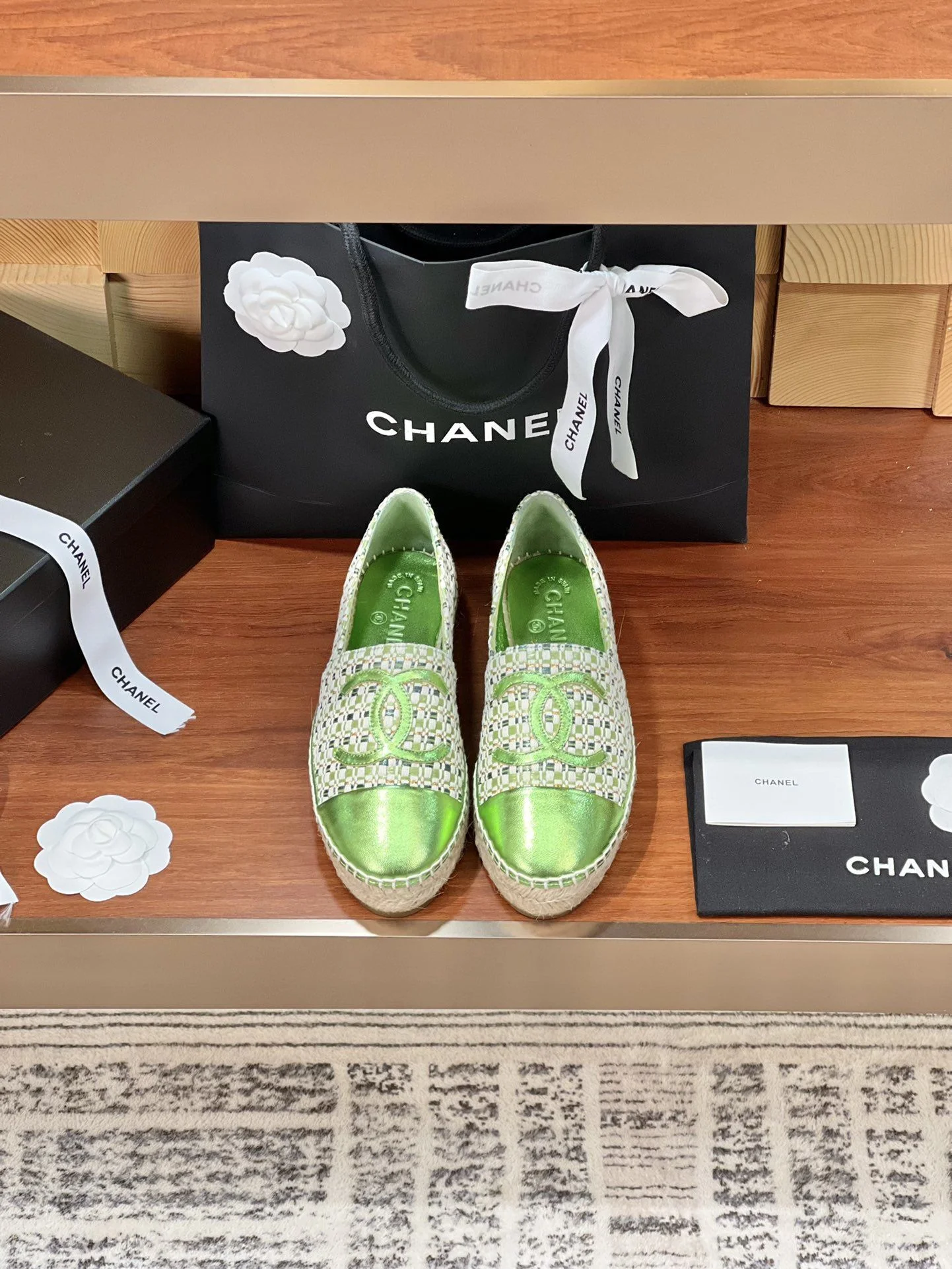 Chanel Fishermans Shoes Flexible 18491