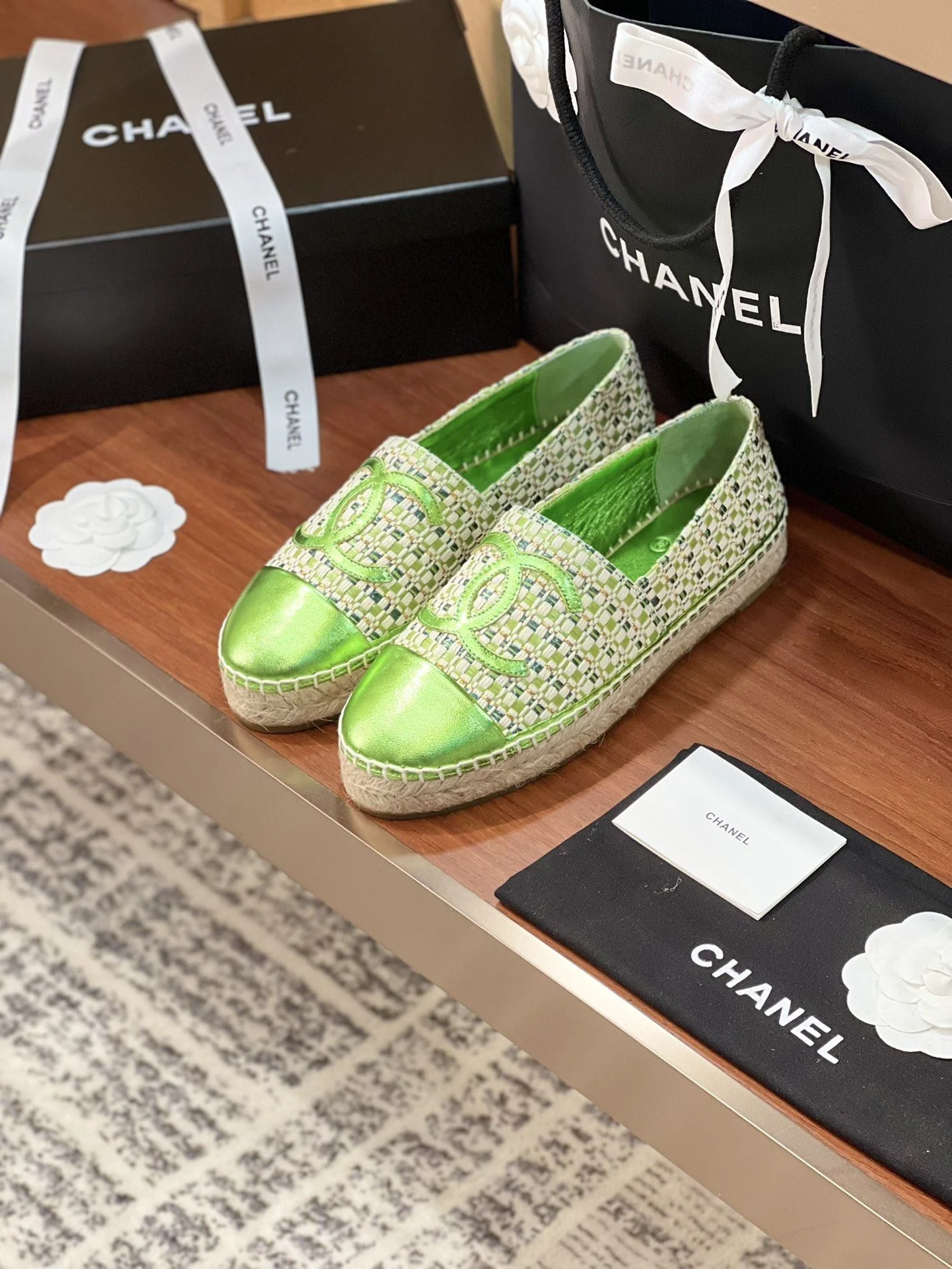 Chanel Fishermans Shoes Flexible 18491