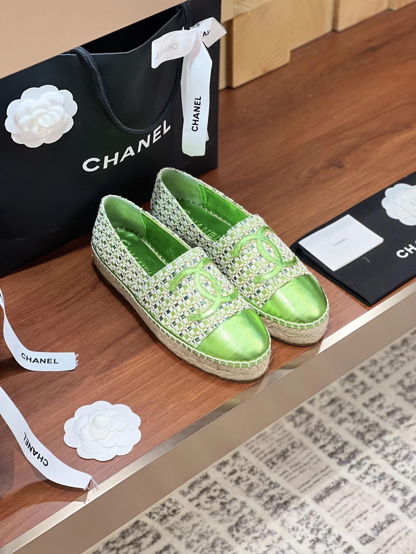Chanel Fishermans Shoes Flexible 18491