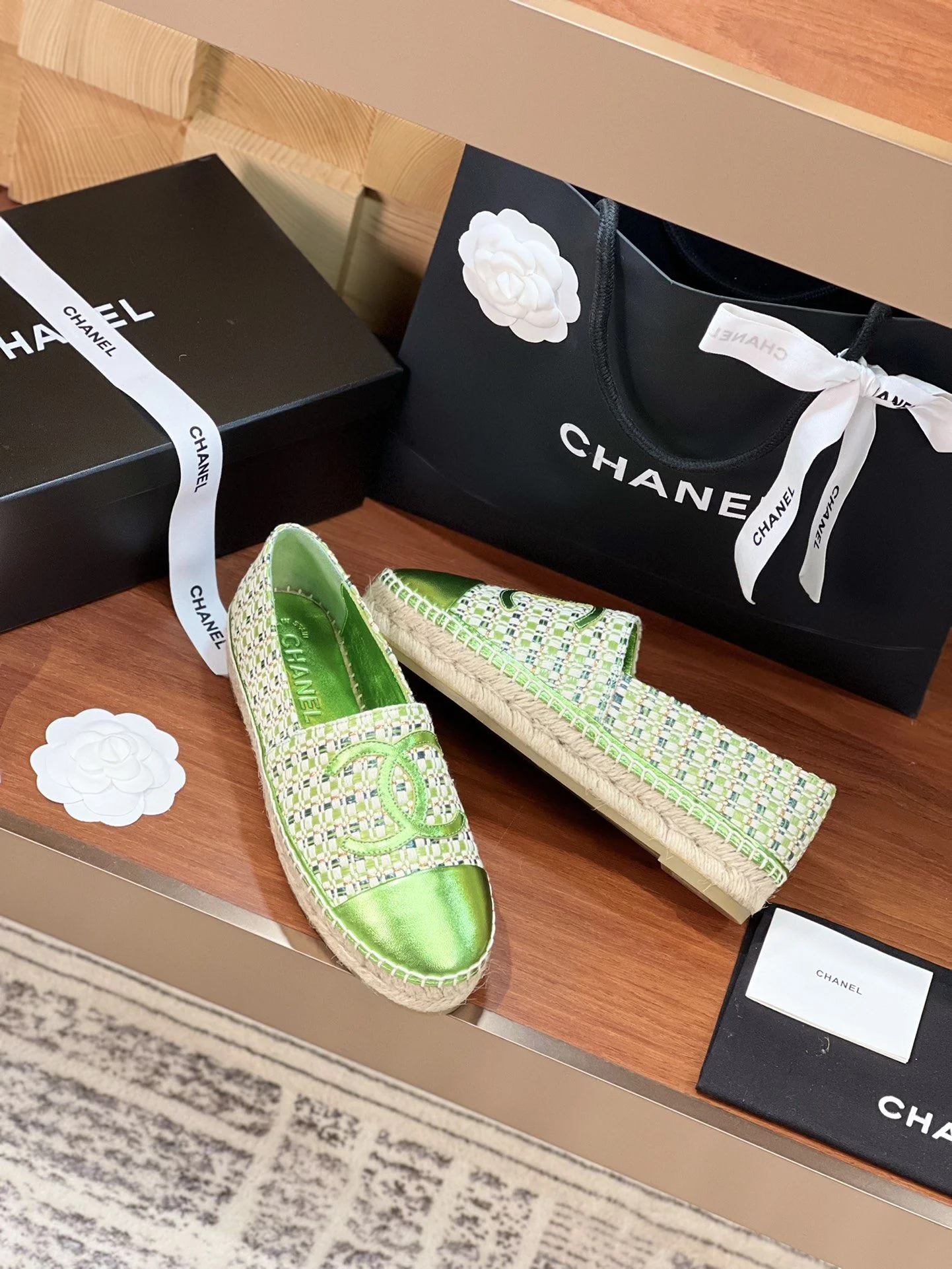 Chanel Fishermans Shoes Flexible 18491