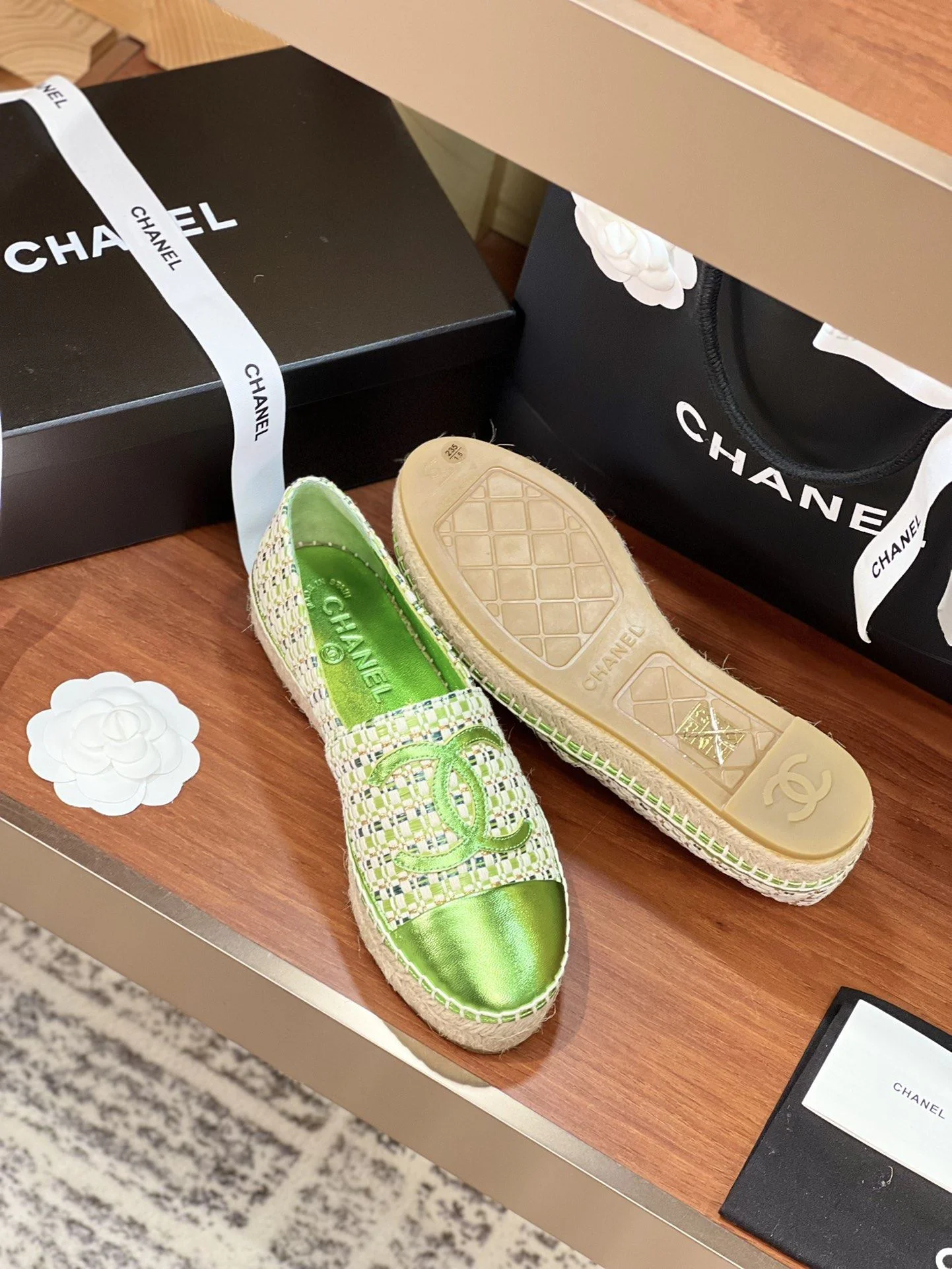 Chanel Fishermans Shoes Flexible 18491