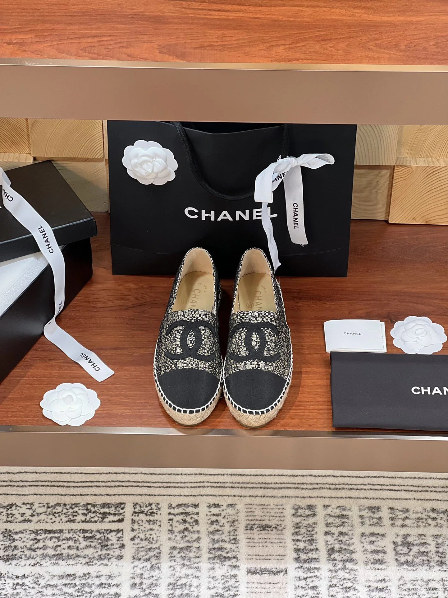 Lightweight Chanel Fishermans Shoes 18480