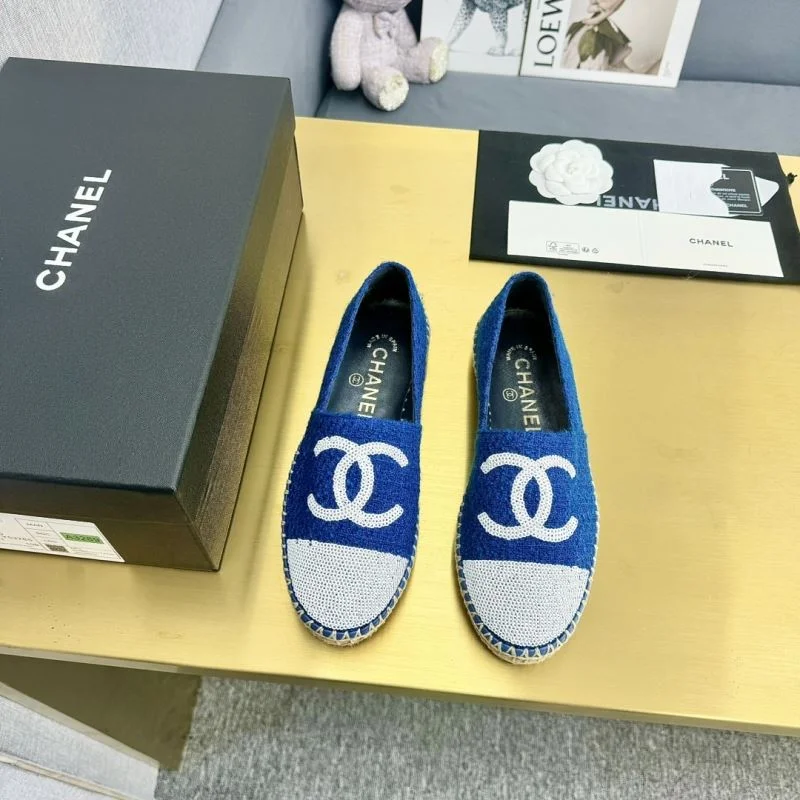 Chanel Fishermans Shoes Sleek 19346