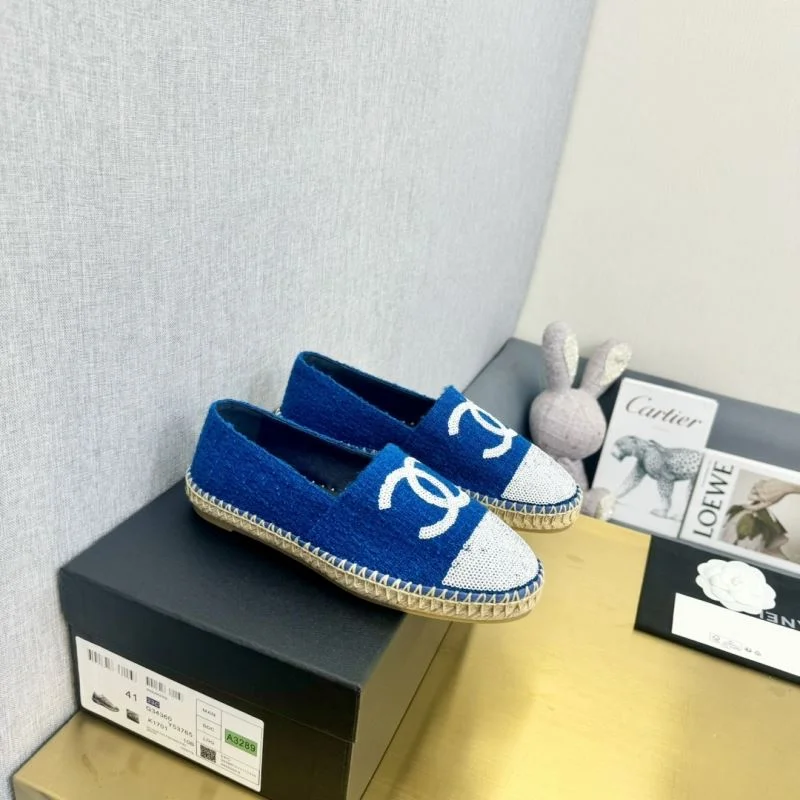 Chanel Fishermans Shoes Sleek 19346
