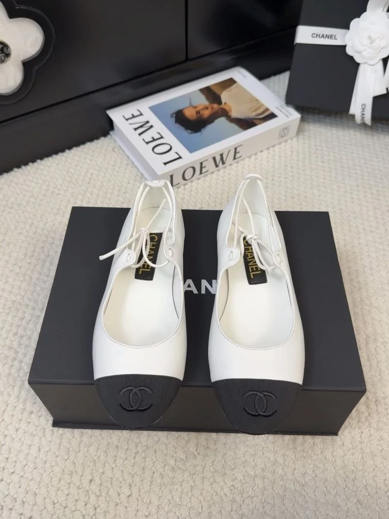 Chanel Flat Shoes Refined 19329