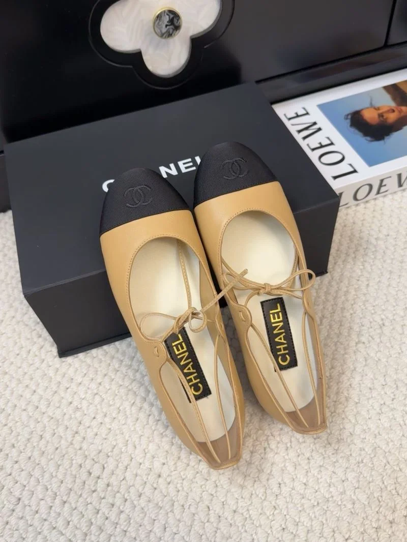 Chanel Flat Shoes Tailored 19324