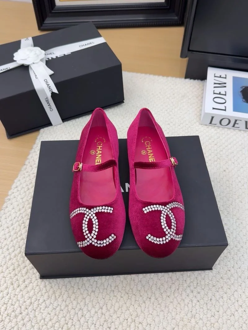 Chanel Flat Shoes Versatile 19323