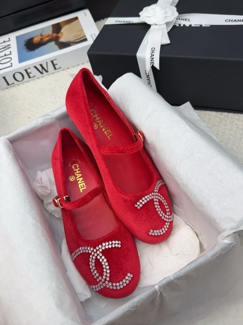 Chanel Flat Shoes TimelessDesign 19388
