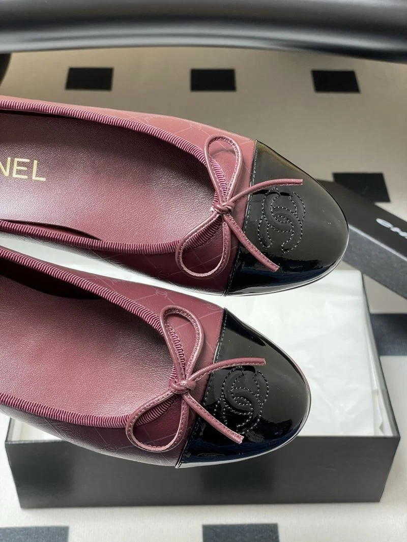 SmoothTexture Chanel Flat Shoes 19394