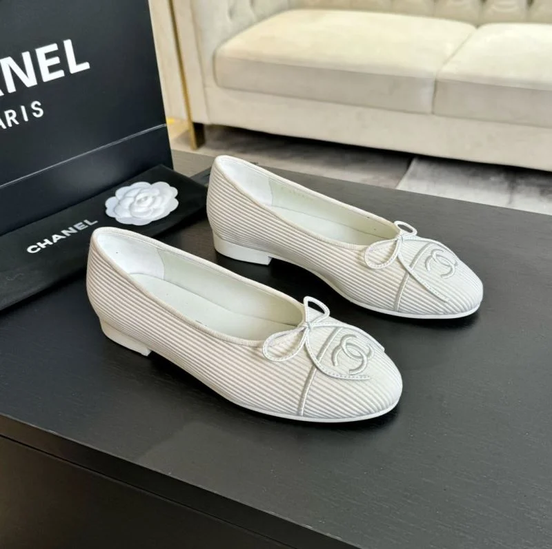 Packable Chanel Flat Shoes 18285