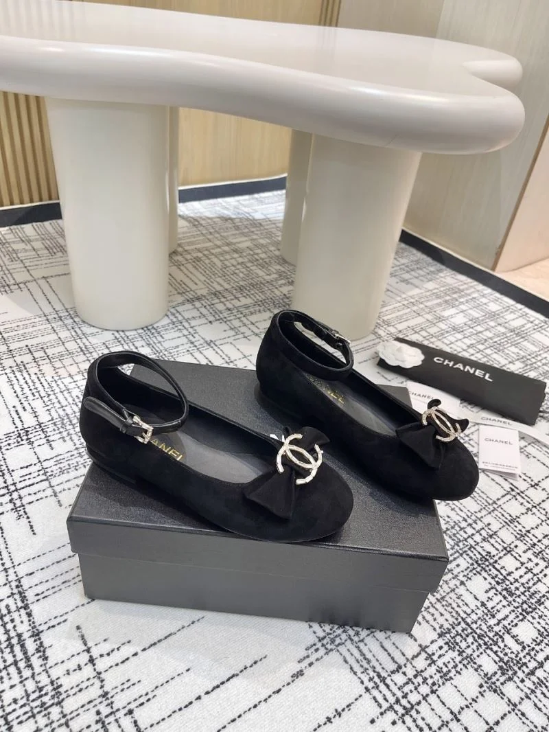 MoistureWicking Chanel Flat Shoes 18256