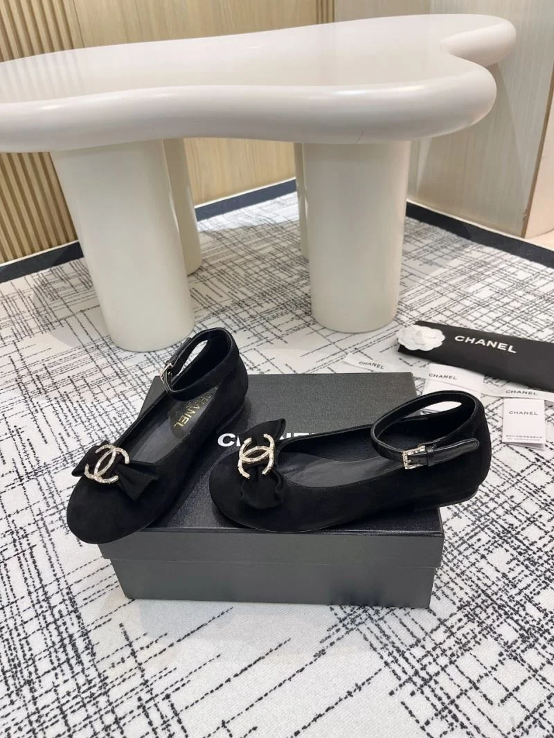 MoistureWicking Chanel Flat Shoes 18256