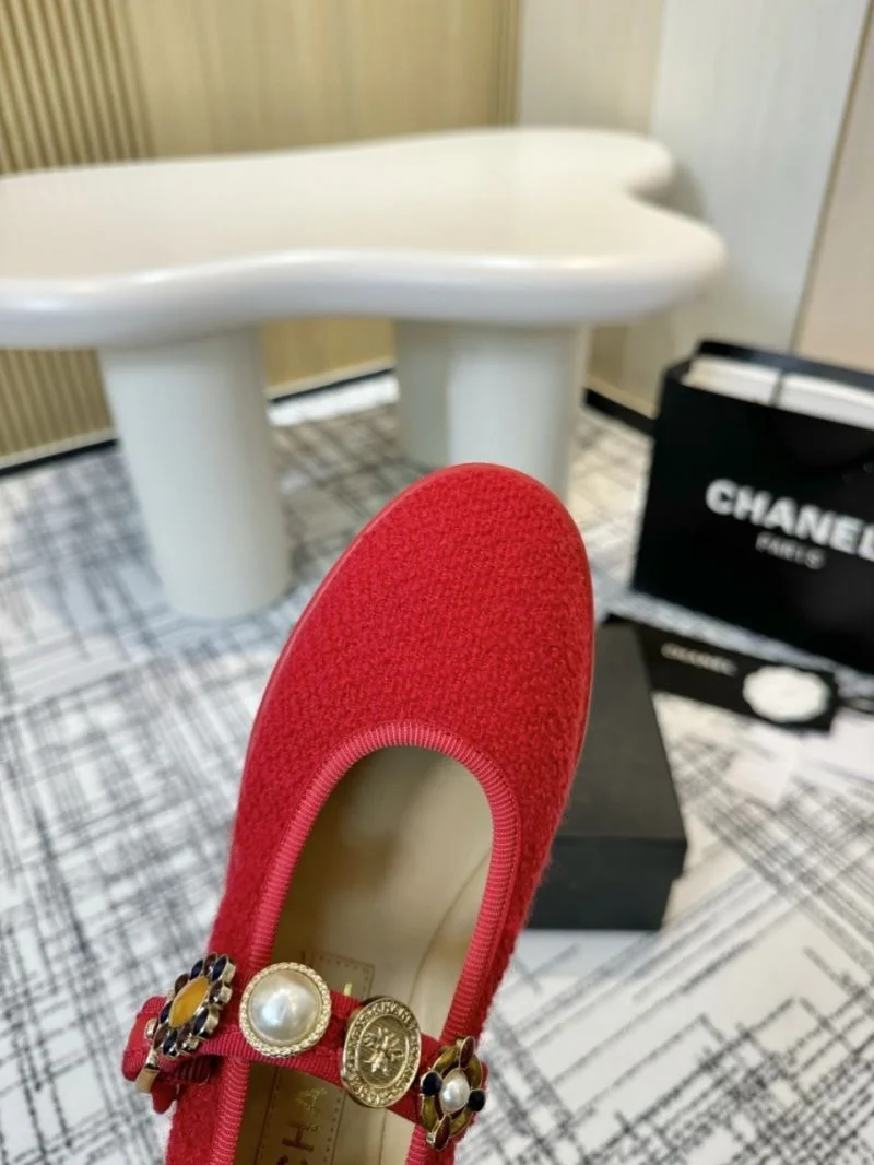 Soft Chanel Flat Shoes 18247