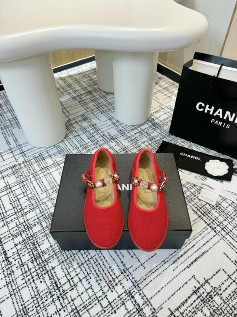 Soft Chanel Flat Shoes 18247